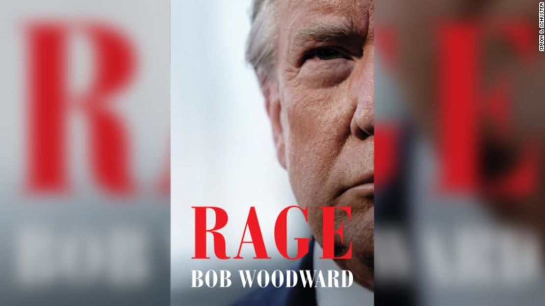 "Rage", nuevo libro de Bob Woodward sobre Trump.