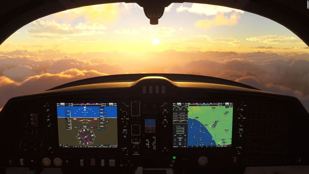 CNNE 875715 - microsoft relanza su flight simulator