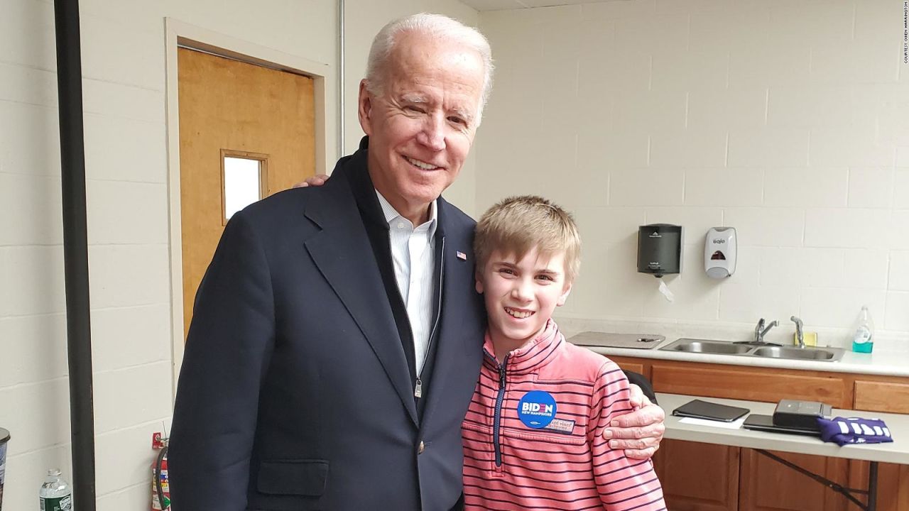 CNNE 877605 - nino tartamudo agradece a joe biden por esto