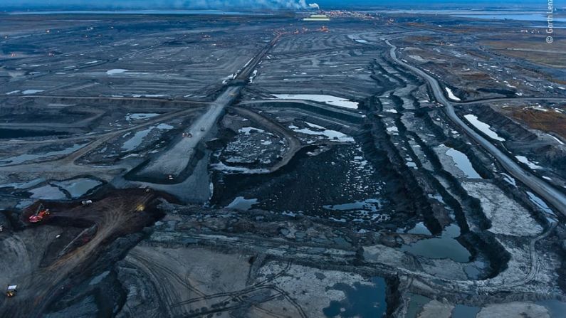 Arenas de alquitrán en Alberta, Canadá.