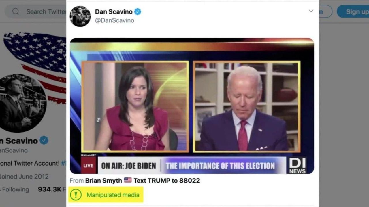 CNNE 882421 - dan scavino comparte entrevista manipulada de joe biden