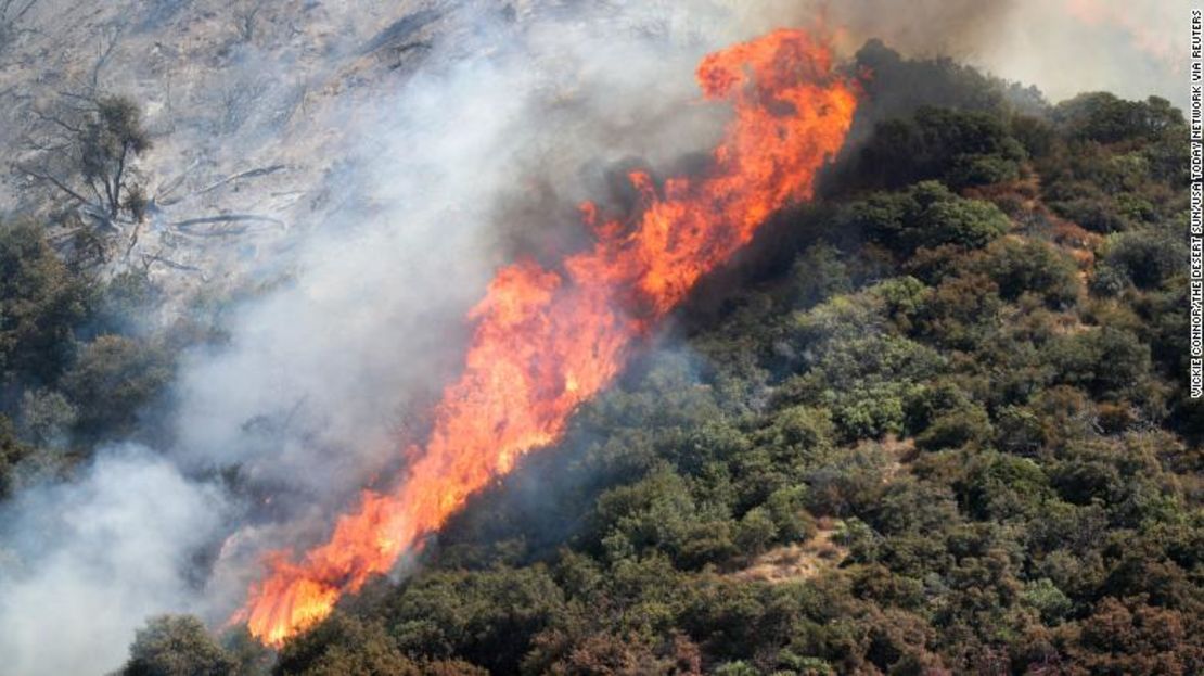 El incendio El Dorado se inició con un dispositivo pirotécnico utilizado durante una fiesta de revelación de género, según Cal Fire.