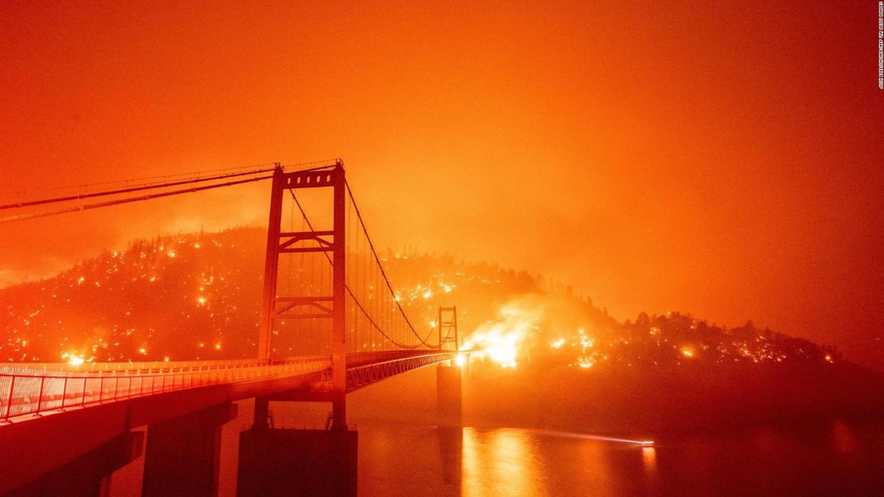 Se han detectado al menos 40 incendios de gran tamaño en los tres estados.