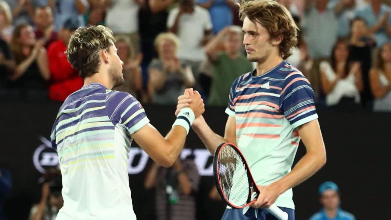 CNNE 893363 - dominic thiem y alexander zverev, amigos y rivales