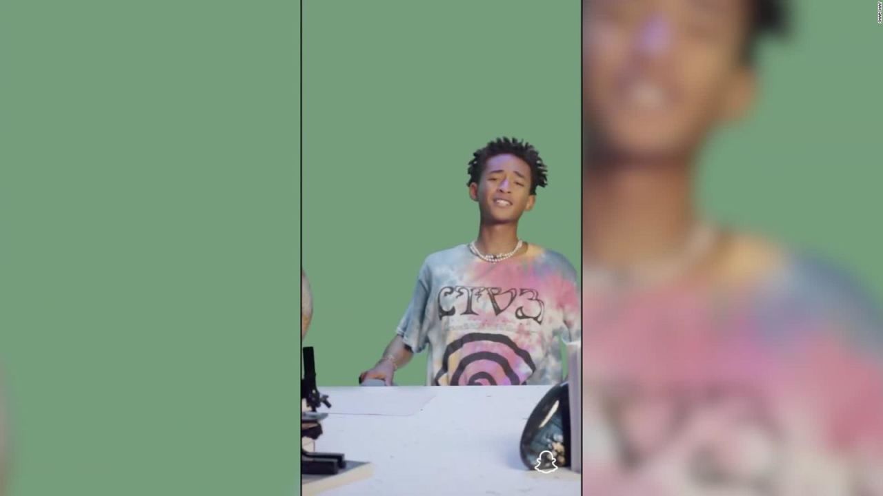 CNNE 895924 - jaden smith lanza programa en snapchat