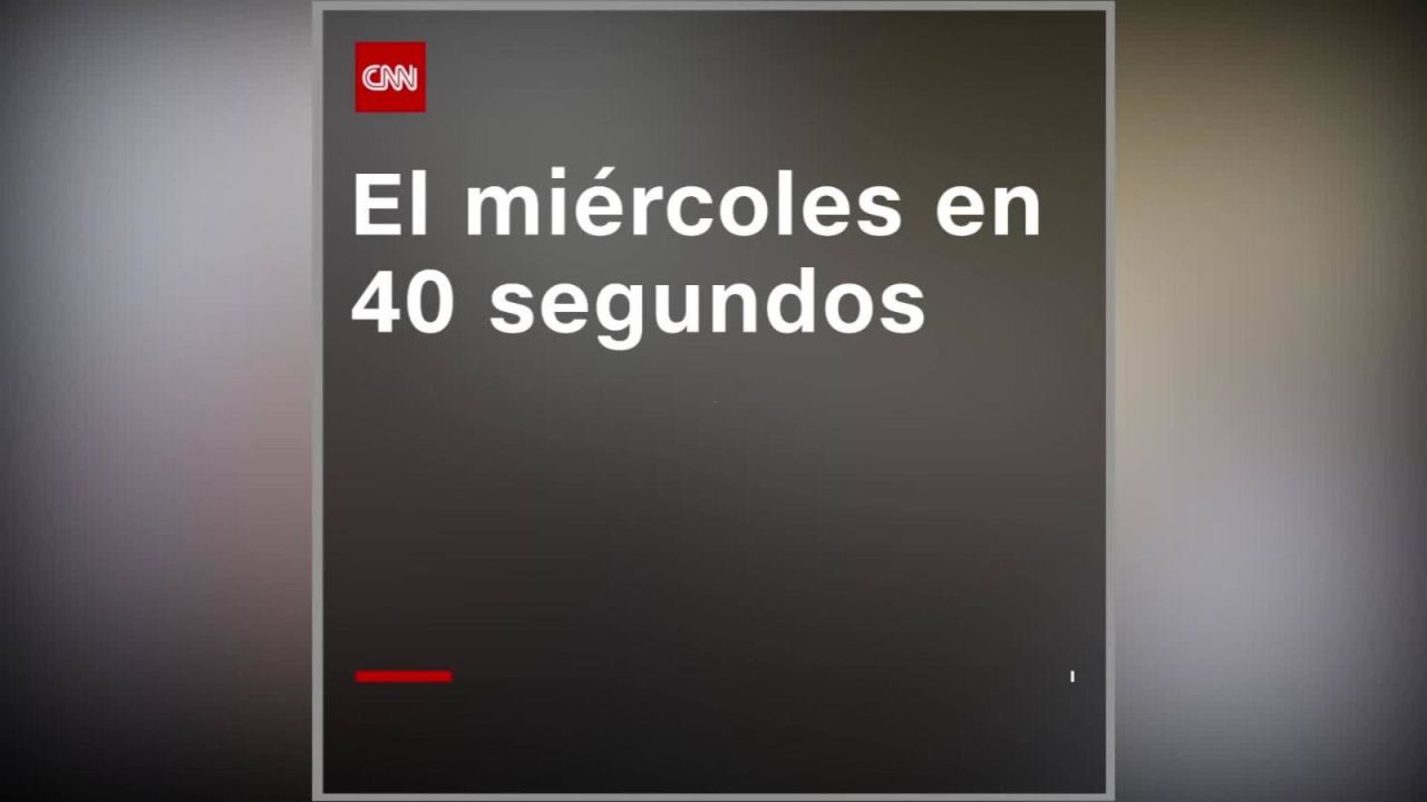 CNNE 897989 - lo mas destacado del miercoles en 40 segundos