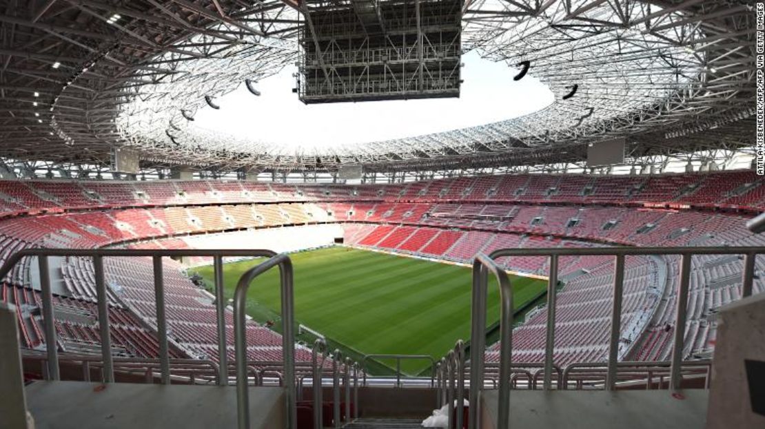 El estadio Puskas Arena de Budapest, Hungría.