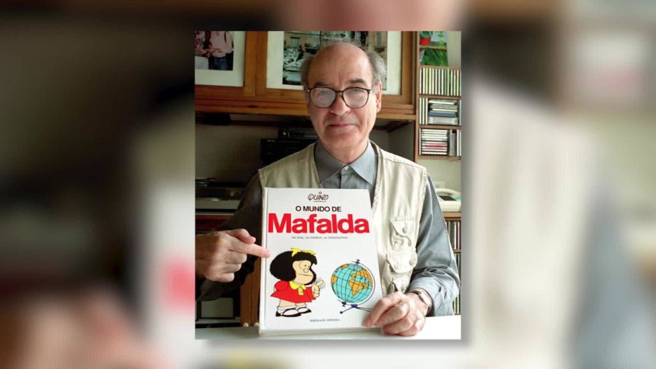 CNNE 900589 - 'quino', el autor de mafalda, muere a los 88 anos