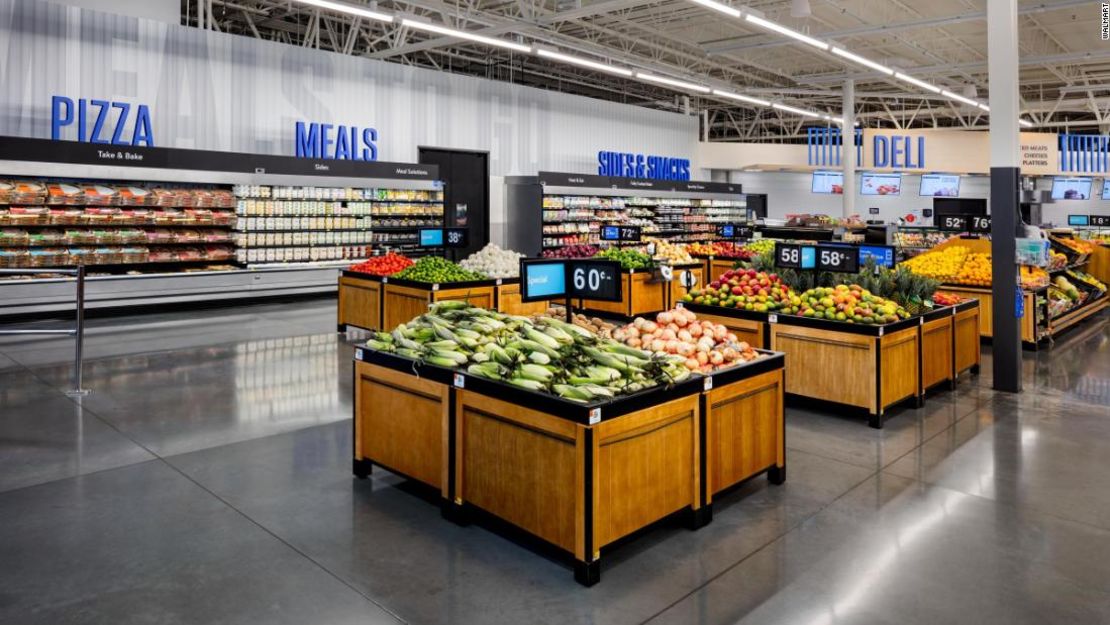 El interior de las nuevas Walmart.