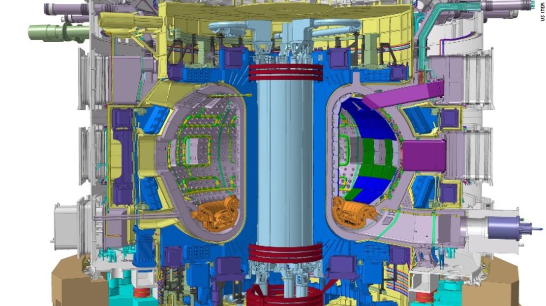 El tomakak del ITER medirá 30 metros y pesará 23.000 toneladas.