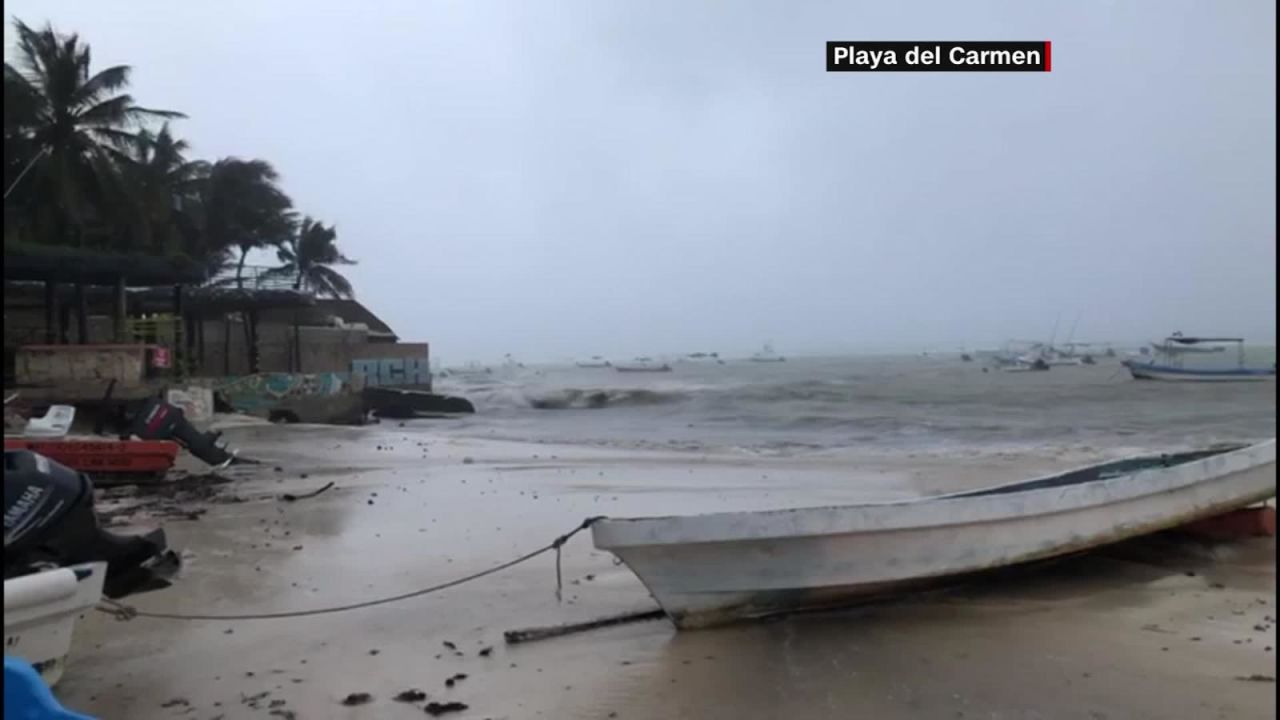 CNNE 902003 - la tormenta tropical gamma llega a mexico