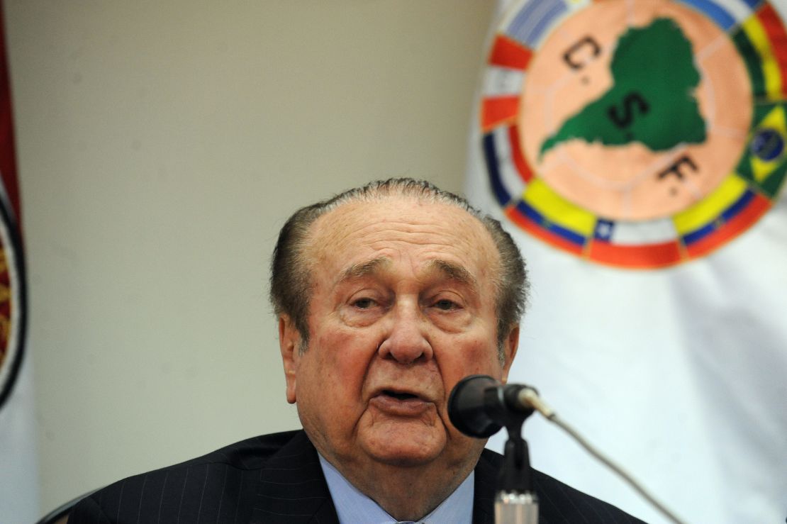 Nicolás Leoz, ex presidente de la Conmebol