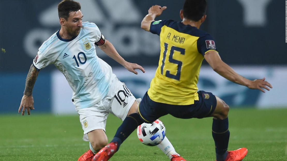 CNNE 904083 - argentina gano 1-0 a ecuador en debut de las eliminatorias