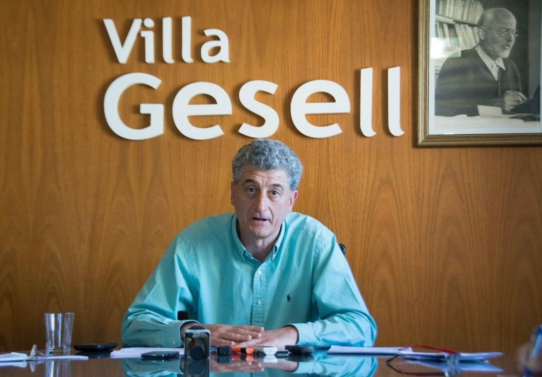 Gustavo Barrera, intendente de Villa Gesell.