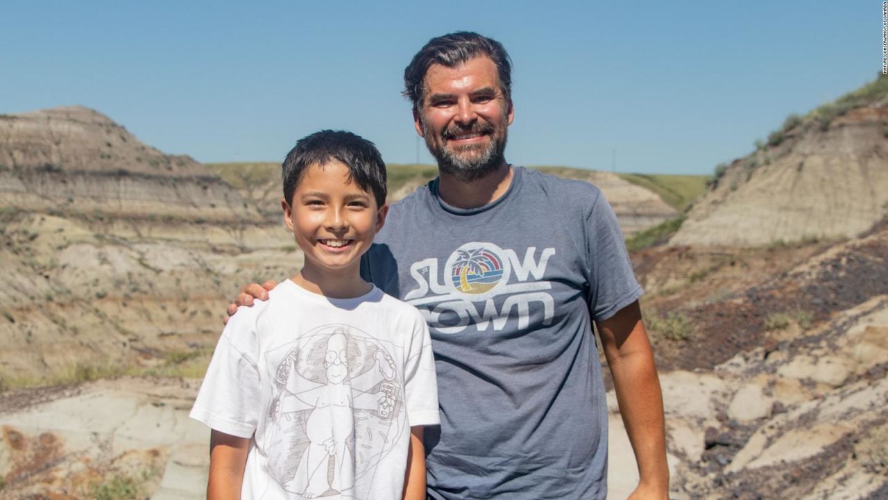 Niño encuentra en Canadá un fósil de hace 69 millones de años | CNN