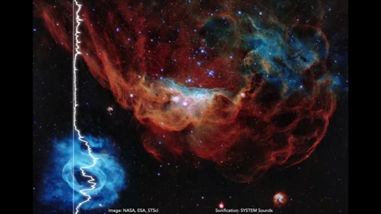 CNNE 907872 - la nasa comparte la sorprendente "musica" del cosmos