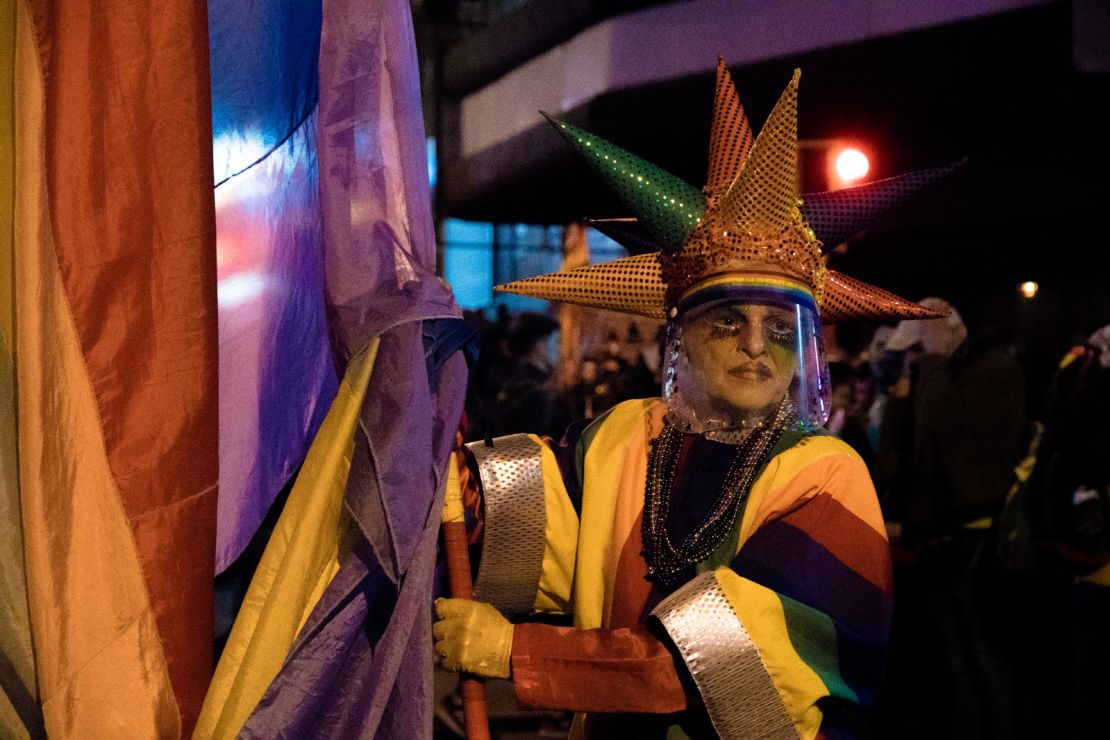 Marcha de la Diversidad el 25 de septiembre de 2020.