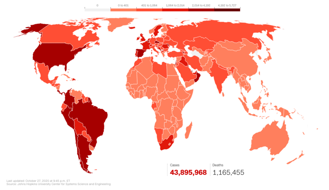 Casos por cada 100.000 habitantes