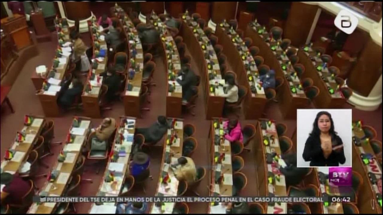 CNNE 911264 - bolivia- legisladores del mas cambian las reglas y eliminan la de los dos tercios