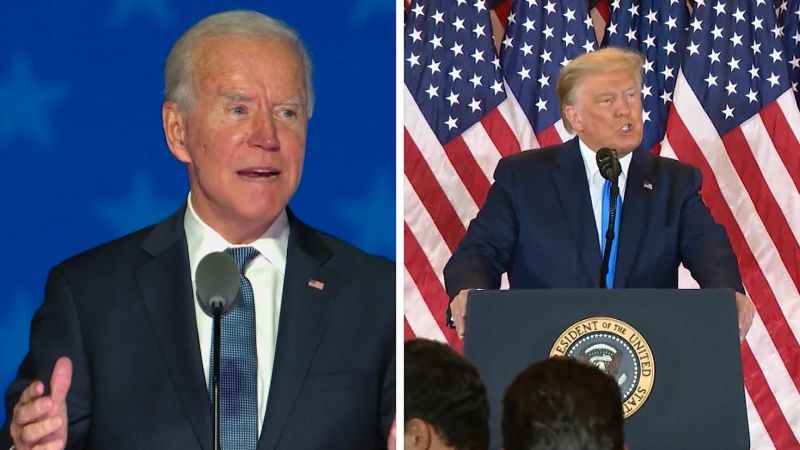 Joe biden tocando la puerta de la casa blanca, ¿qué opciones le quedan a donald trump? | cnn