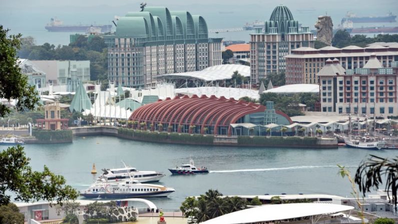 4. Singapur: la potencia económica del sudeste asiático también ha caído del primer lugar compartido al número cuatro. Se responsabiliza a un éxodo de trabajadores extranjeros por el cambio en las fortunas de la ciudad. Rosland Rahman / AFP / Getty Images