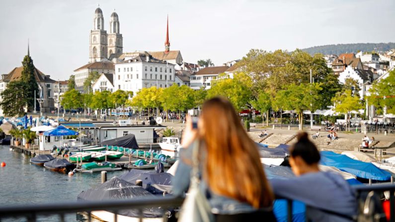 1. (empate) Zúrich, Suiza: la ciudad más grande de la nación alpina se ha elevado a la cima de la lista de la era covid. Andreas Rentz / Getty Images