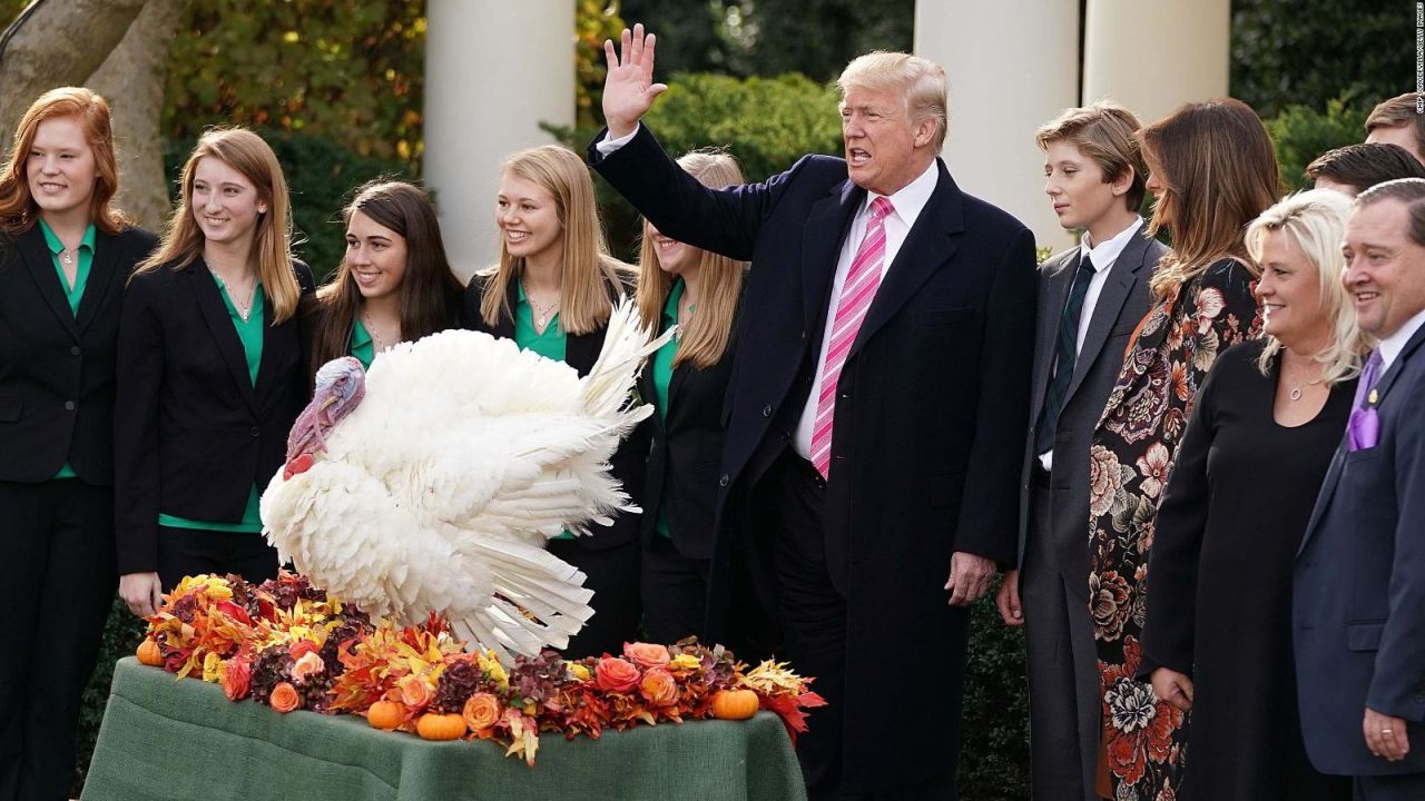 CNNE 919108 - la casa blanca mantendra la tradicion del indulto al pavo