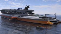 CNNE 921672 - el superyate en forma de tiburon de us$ 550 millones