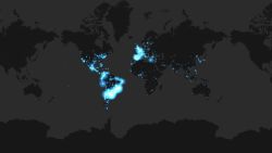 CNNE 921790 - homenaje a maradona- el mapa de repercusiones en twitter