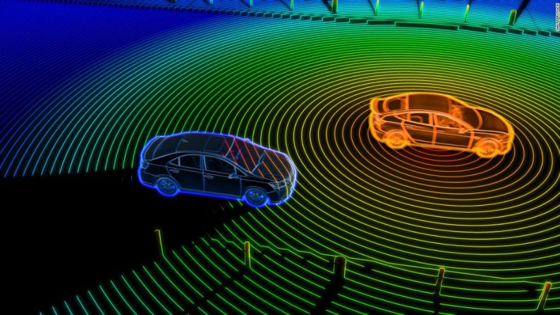 Si bien los vehículos de carretera totalmente autónomos aún no están disponibles comercialmente, se están realizando pruebas para automóviles que utilizan tecnología de radar, lidar y GPS para detectar obstáculos. Shutterstock