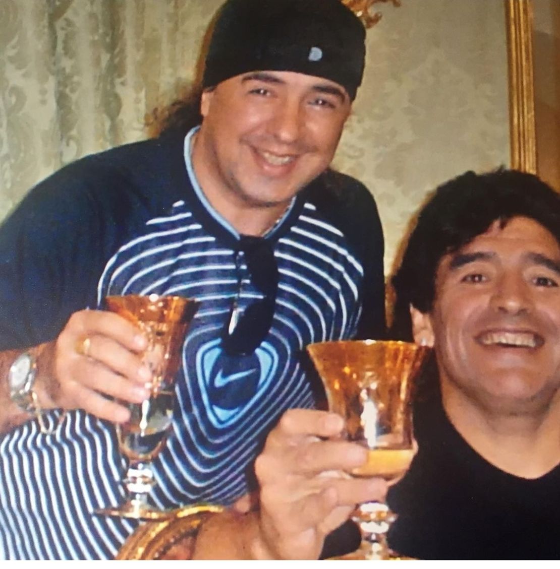 El exsecretario de Diego Maradona, Gabriel Buono.