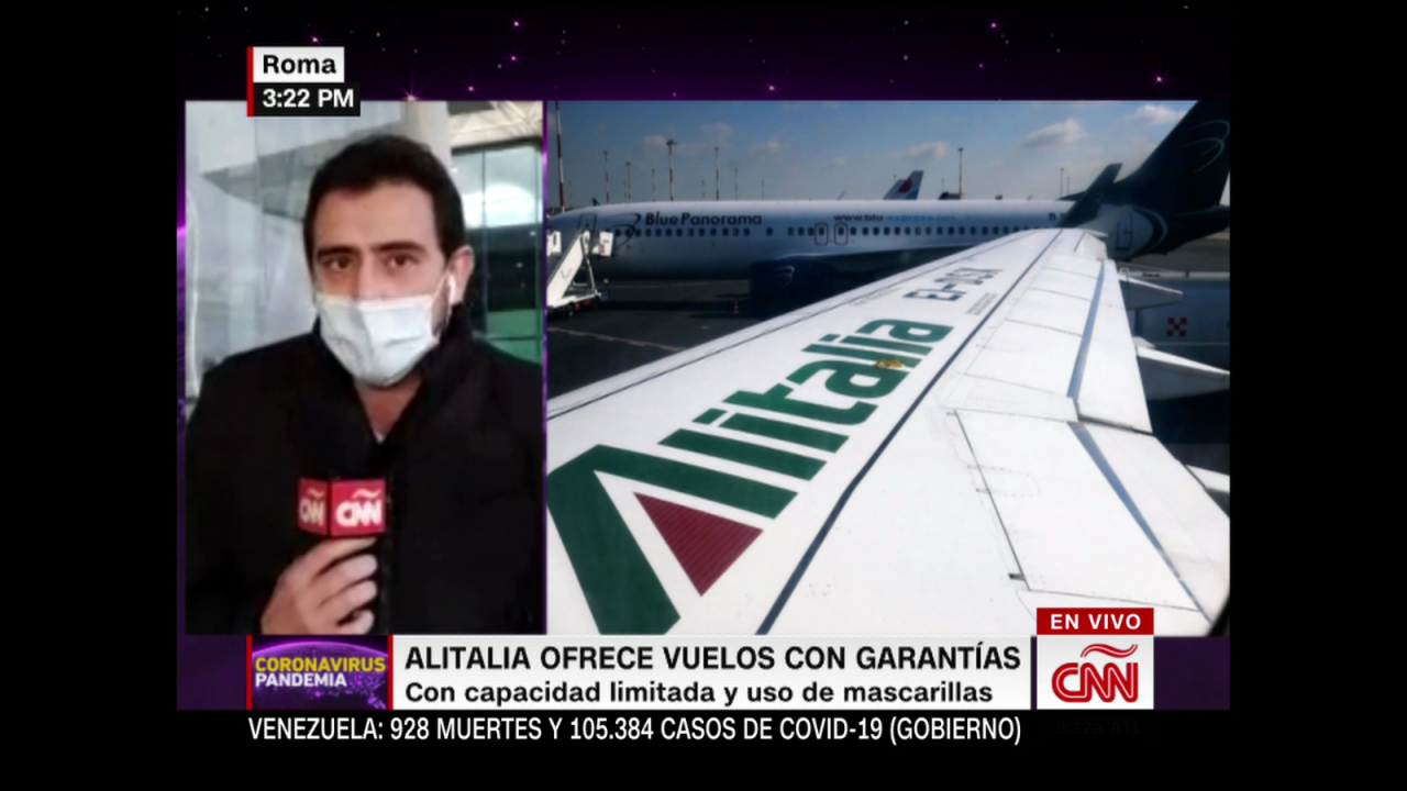 CNNE 926982 - alitalia impone un requisito a sus pasajeros