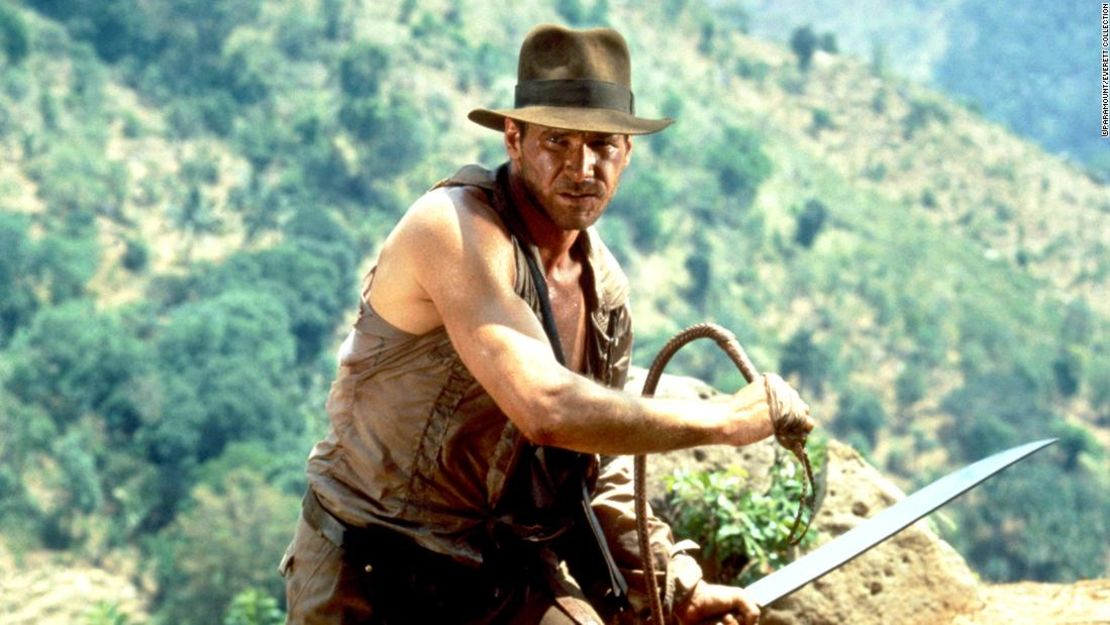 Ford, fotografiado aquí en "Indiana Jones and the Temple of Doom" de 1984, ha dicho que las películas son "muy divertidas de hacer".