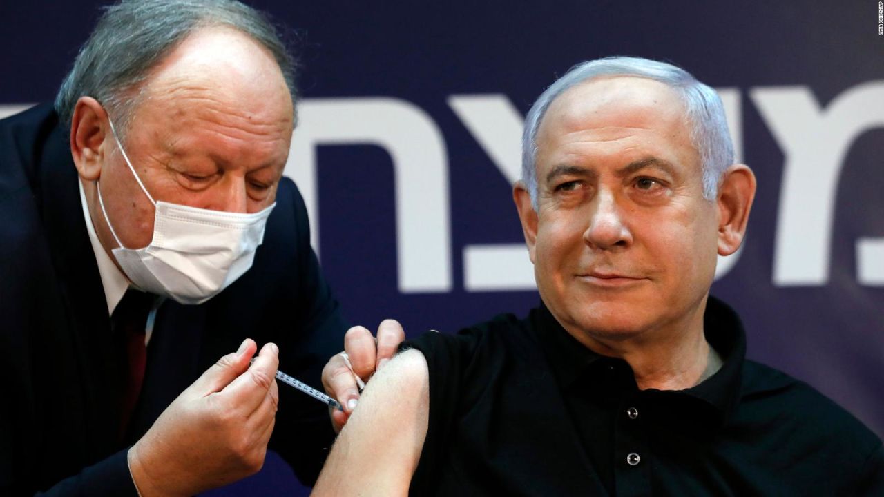 CNNE 931027 - benjamin netanyahu se vacuna