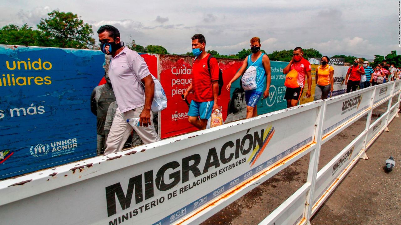 CNNE 932396 - venezolanos frontera colombia migrantes