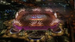 CNNE 932448 - qatar 2022- asi luce el recien inaugurado estadio ahmad bin ali