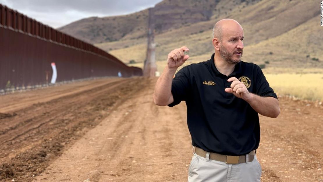 Brandon Judd, presidente del Consejo Nacional de la Patrulla Fronteriza.