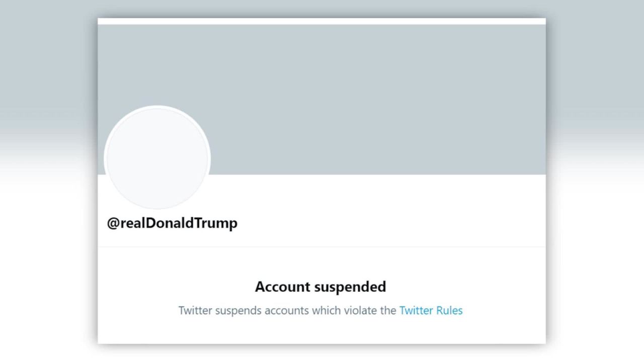 CNNE 937523 - twitter suspende la cuenta de donald trump