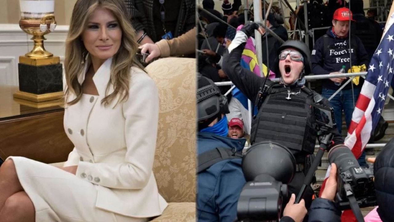 CNNE 937647 - ¿que hacia melania trump durante los disturbios del capitolio?