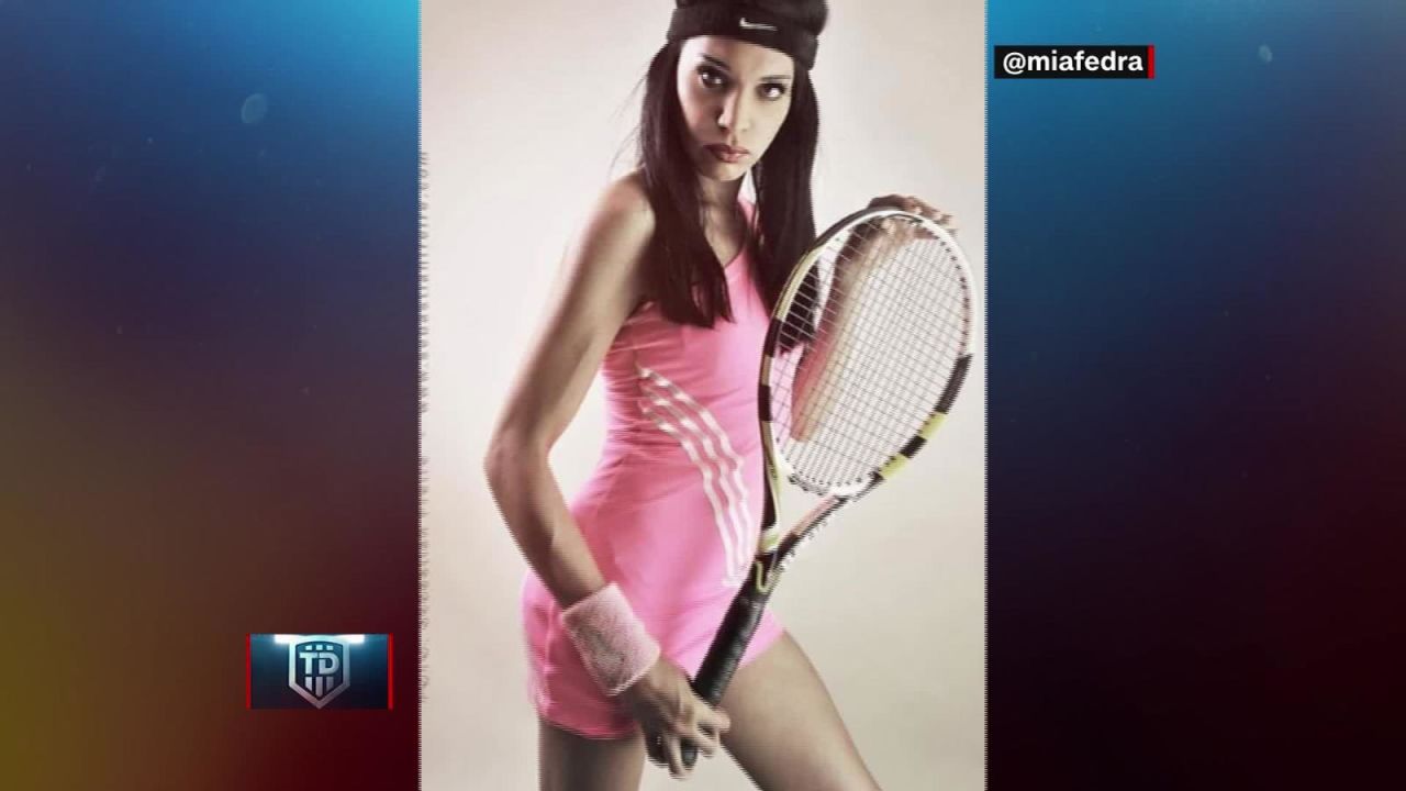 CNNE 937928 - mia fedra, pionera en el tenis en argentina