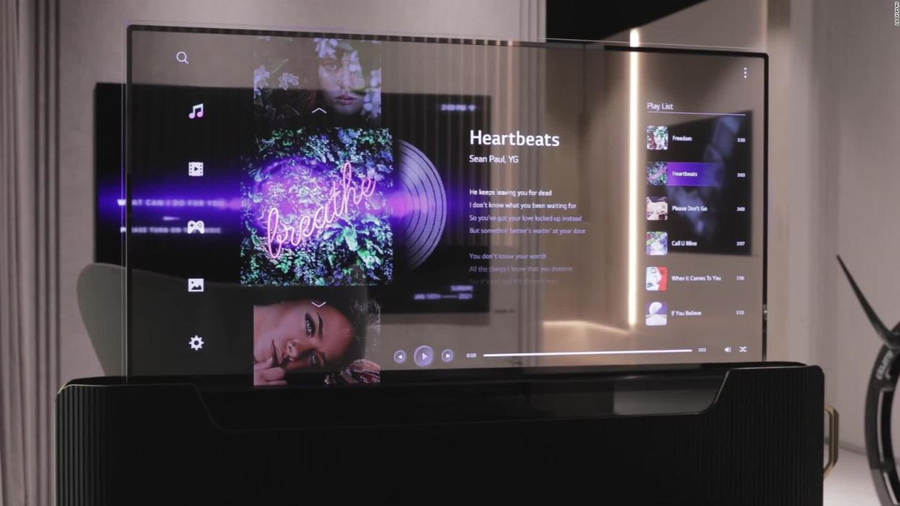 CNNE 938209 - mira el nuevo televisor con pantalla transparente de lg