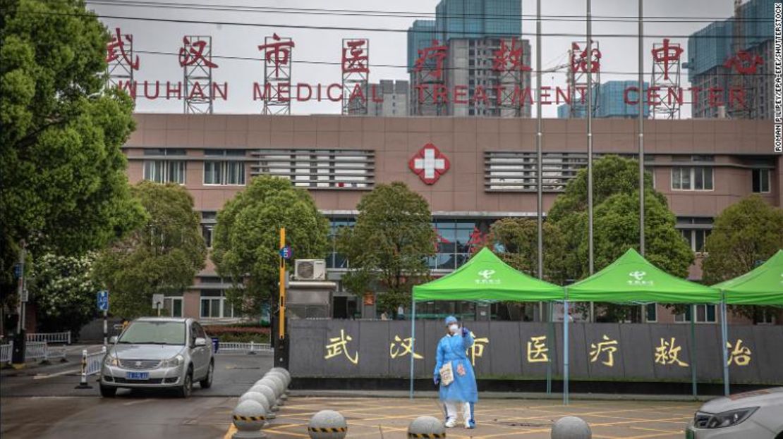 El Hospital Jinyintan de Wuhan fue la primera instalación médica del mundo designada especialmente para tratar a pacientes con covid-19.