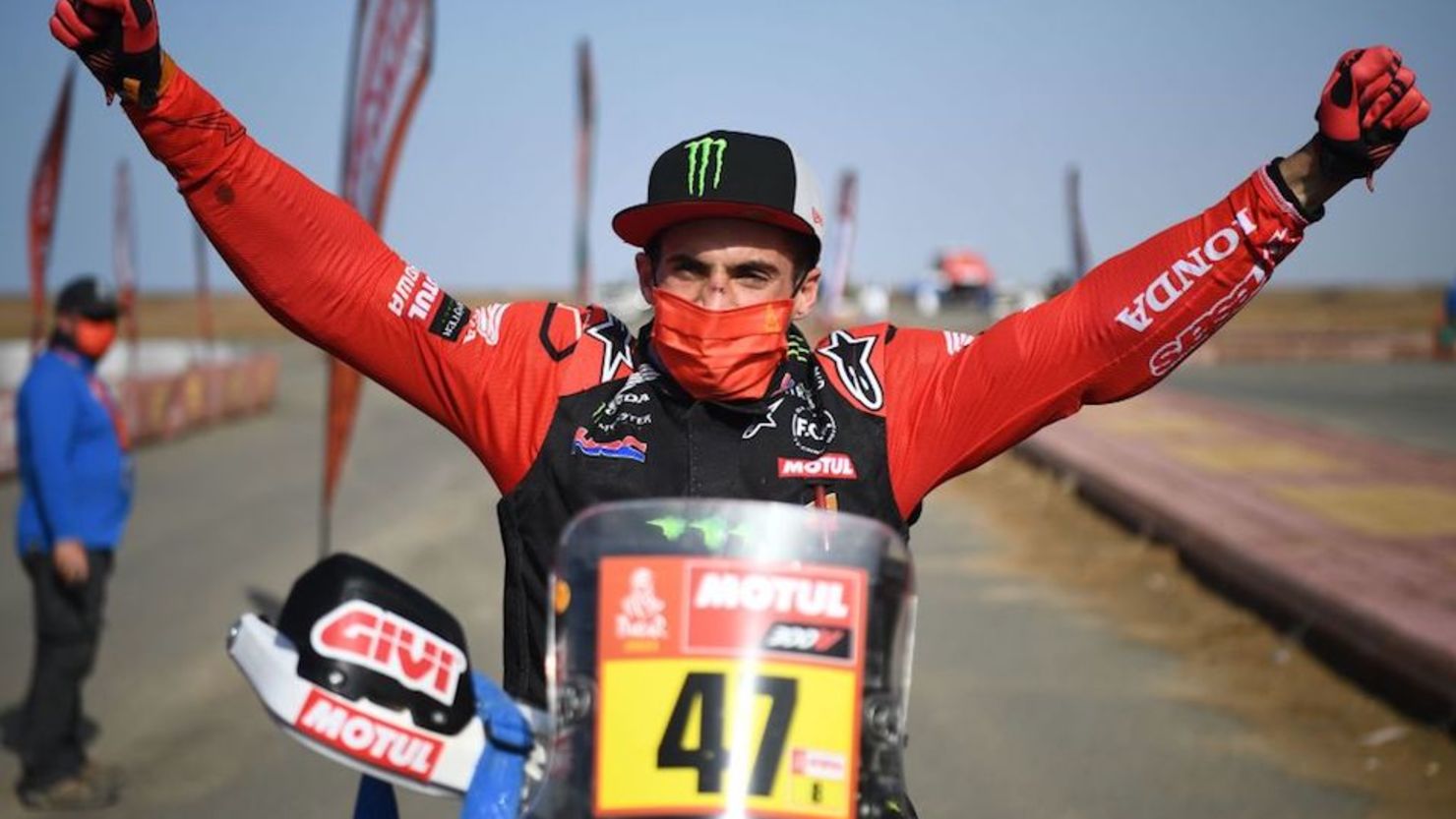 El argentino Kevin Benavides ganó el Rally Dakar 2021 en motocicleta.