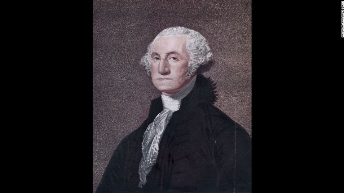 El presidente George Washington marcó la pauta para los futuros juramentos en las tomas de posesión presidenciales.