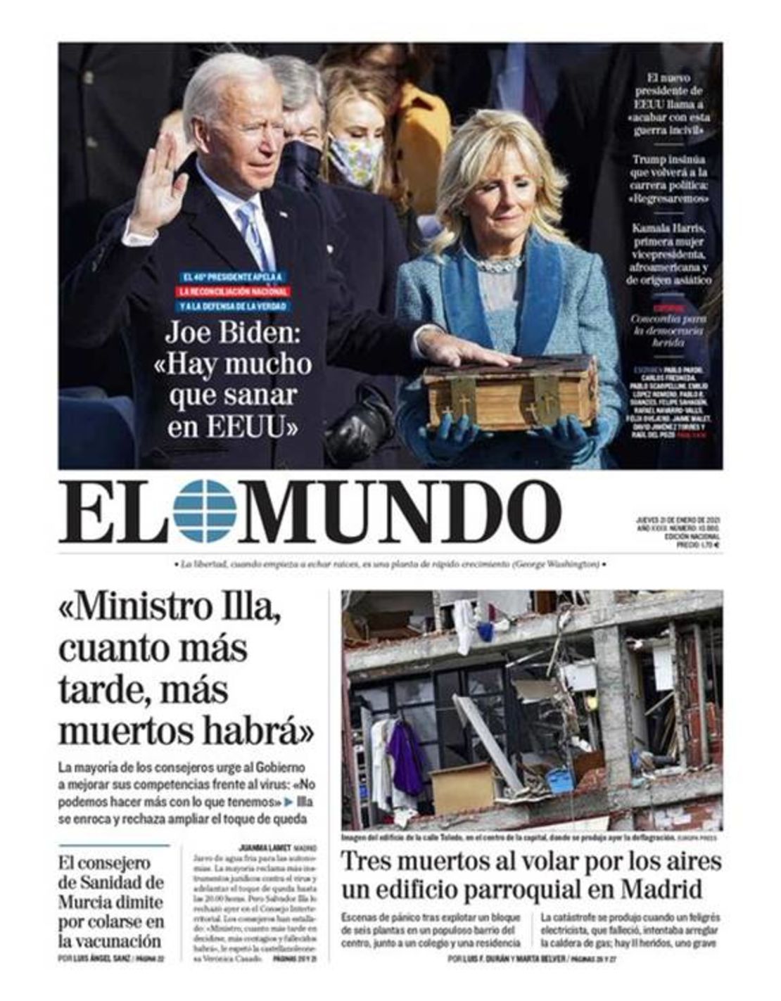 CNNE 942734 - portadas mundo posesion de biden 7