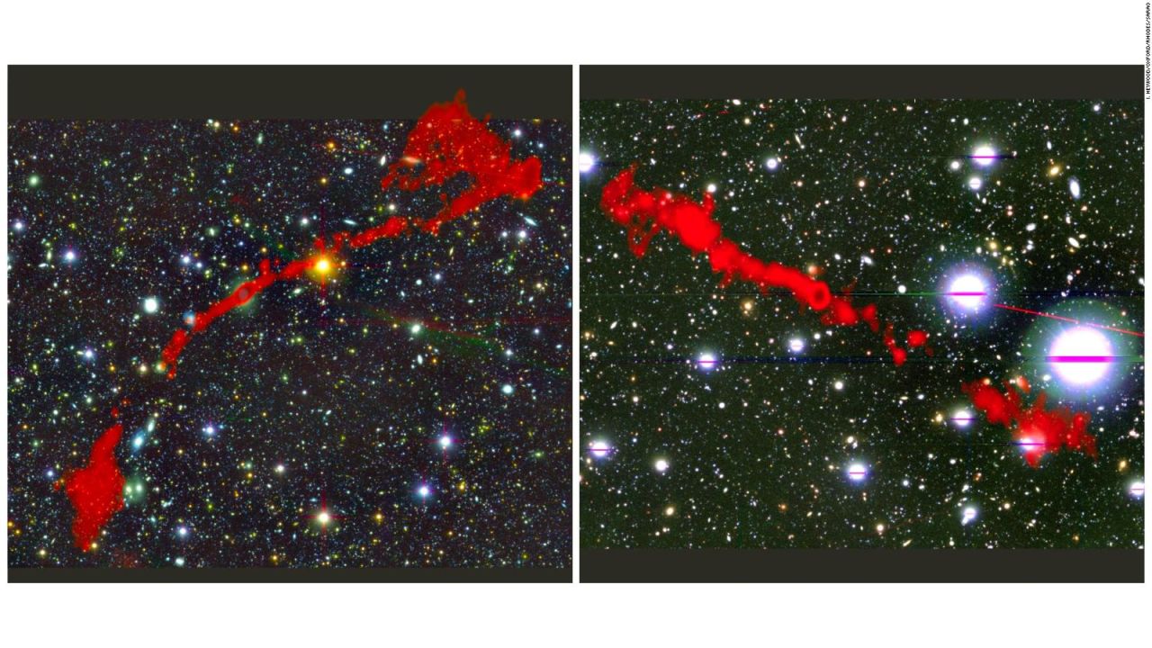 CNNE 943310 - estudio revela dos radiogalaxias gigantes