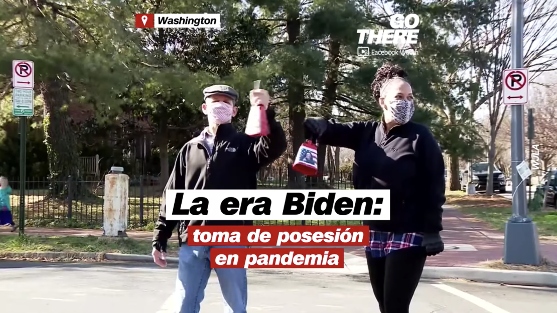 Inicia la era Biden: toma de posesión en medio de pandemia. Mira el video aquí.