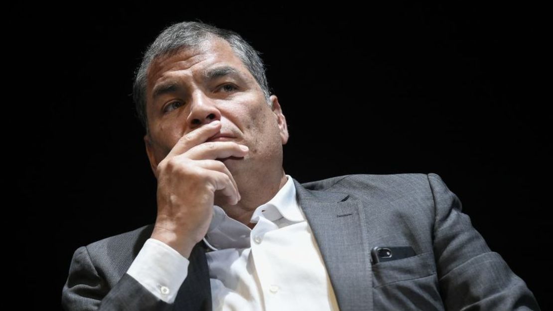 Rafael Correa, expresidente de Ecuador.