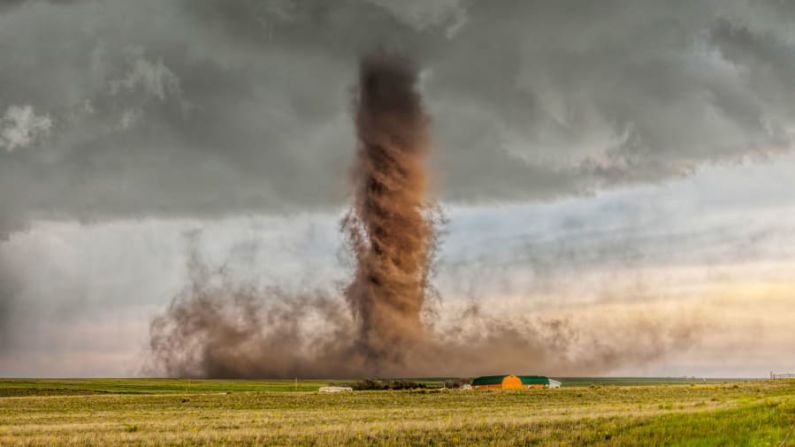 El australiano James Smart captó este tornado en Simla, Colorado.