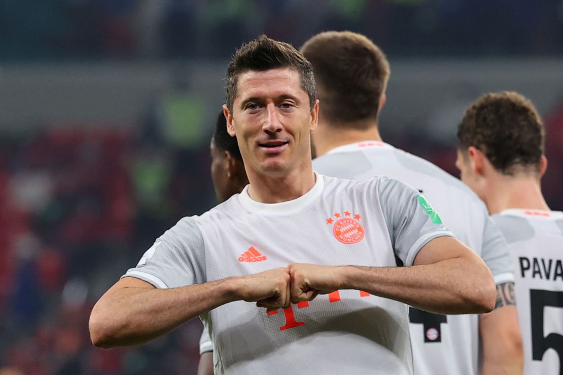 Robert Lewandowski. Crédito: KARIM JAAFAR/AFP via Getty Images